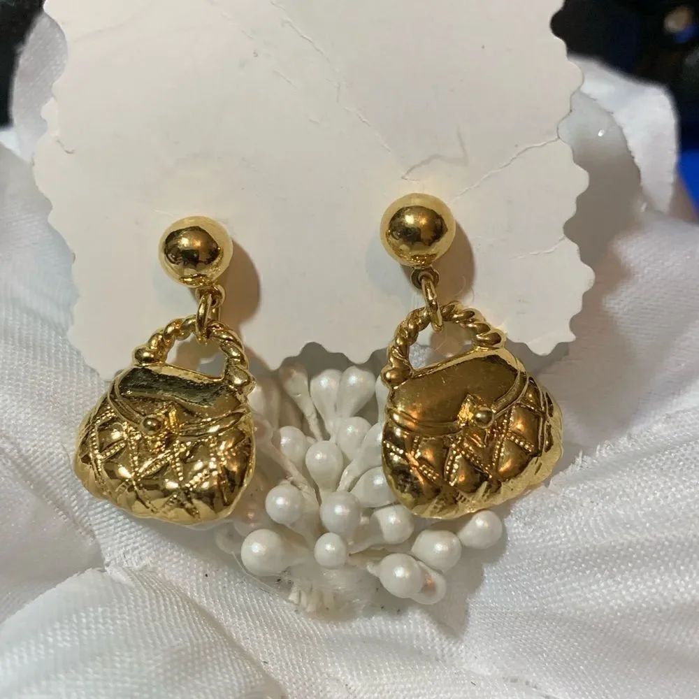 Purse Charm Earrings‎
